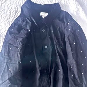 Bejeweled Button down